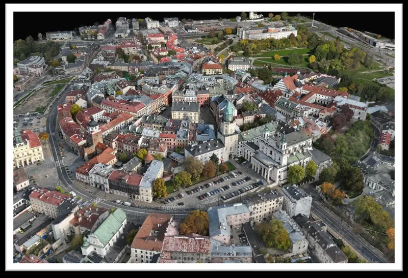 LUBLIN MODEL 3D CENTRUM MIASTA
