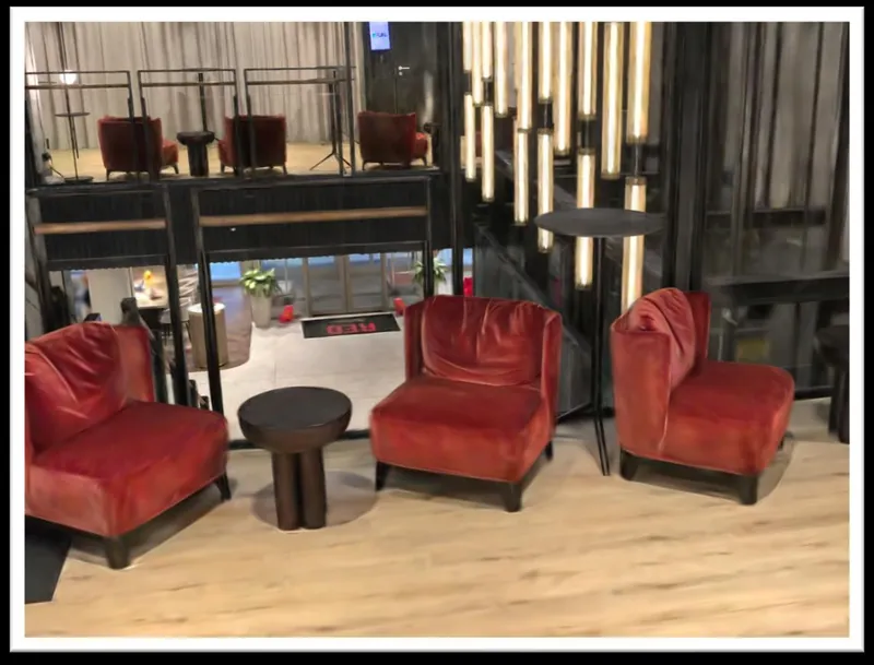 Skan 3D lobby baru Radisson RED Kraków
